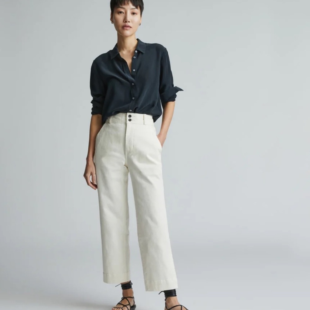 Everlane Organic Straight Leg Pant